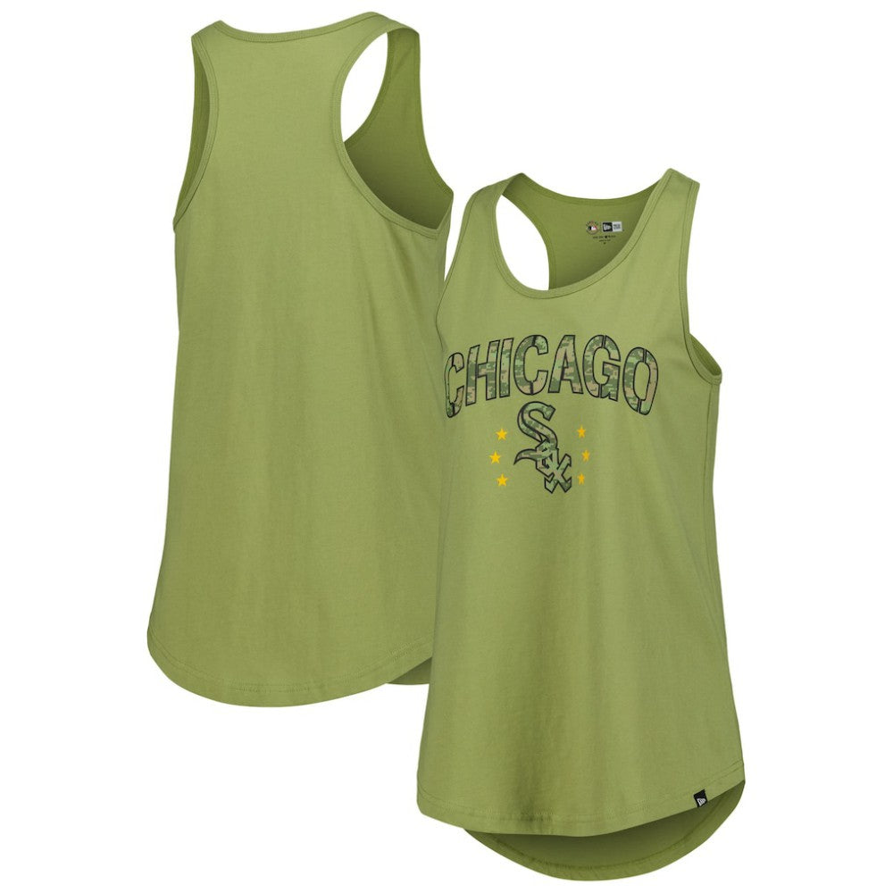 MLB Chicago White Sox New Era Women's Armed Forces Day Tank Top