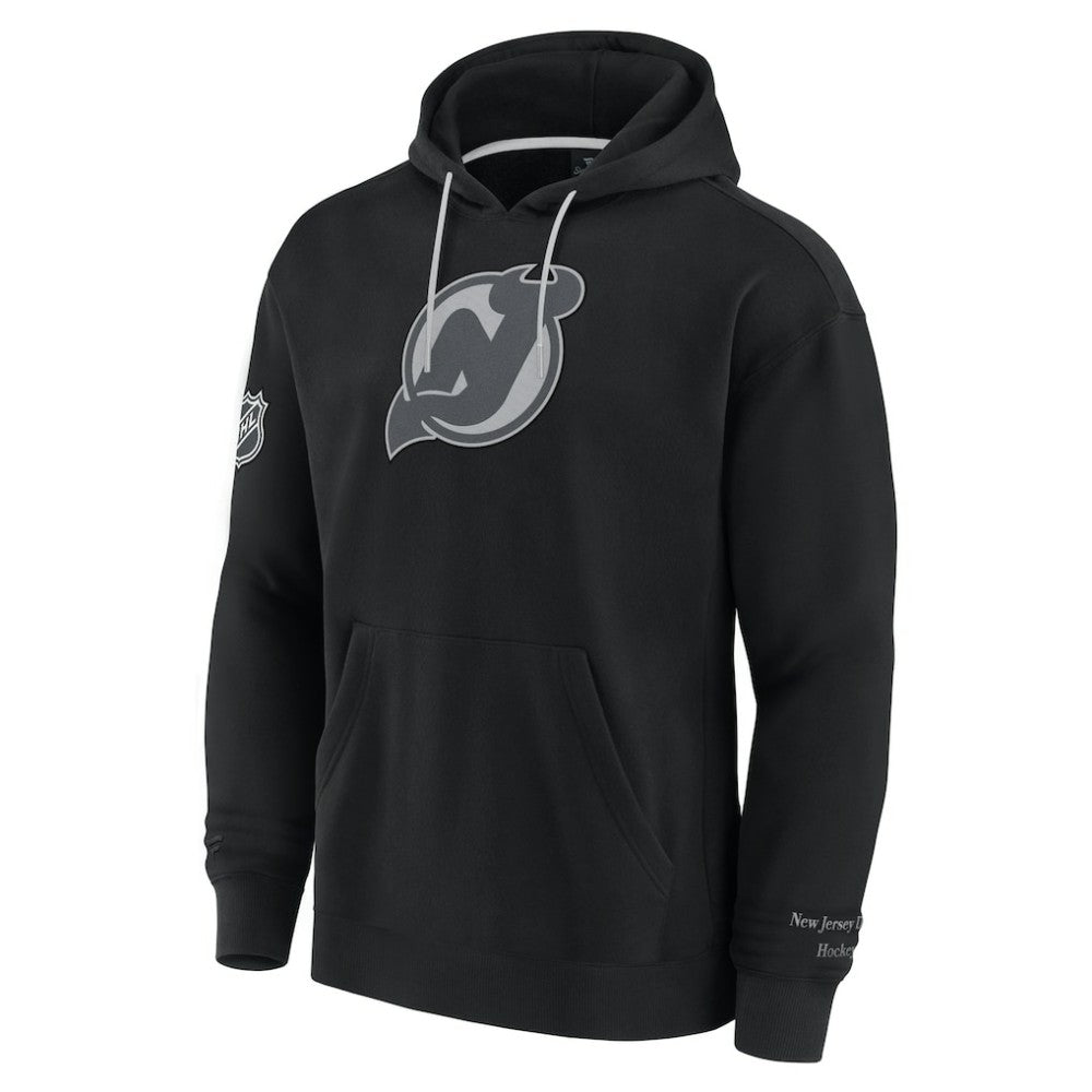 NHL Black New Jersey Devils Fanatics Elements Pace Pullover Hoodie