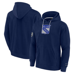 NHL Blue New York Rangers Fanatics Elements Pace Pullover Hoodie