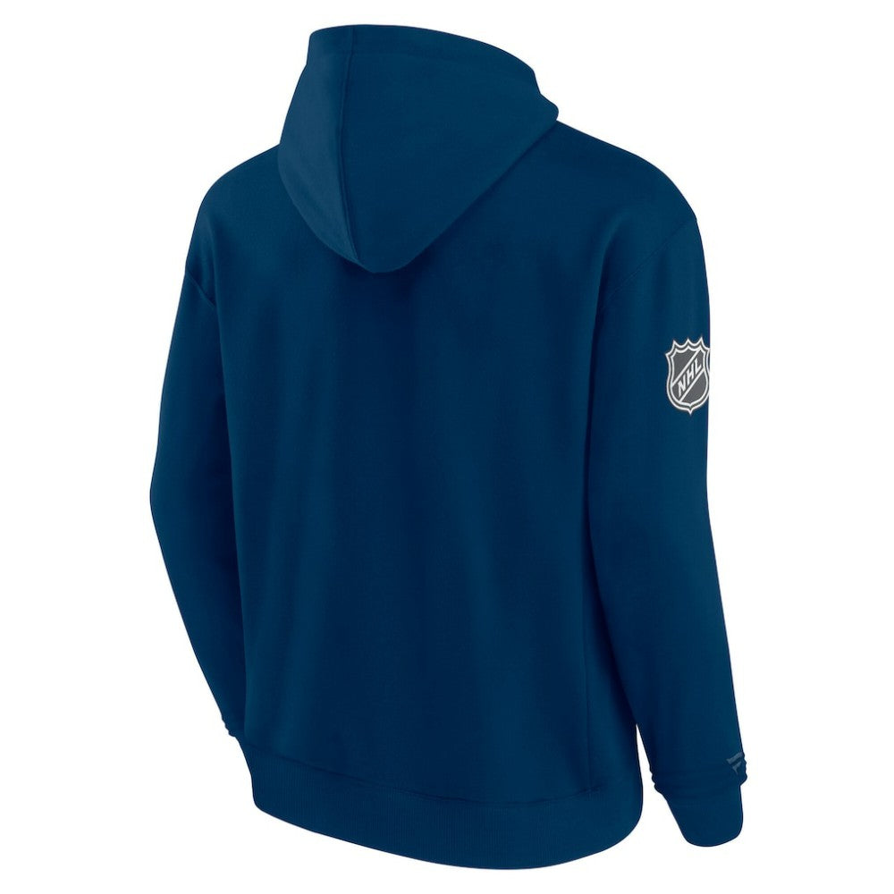 NHL Deep Sea Blue Seattle Kraken Fanatics Elements Pace Pullover Hoodie