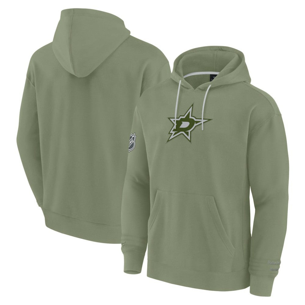 NHL Olive Dallas Stars Fanatics Elements Pace Pullover Hoodie