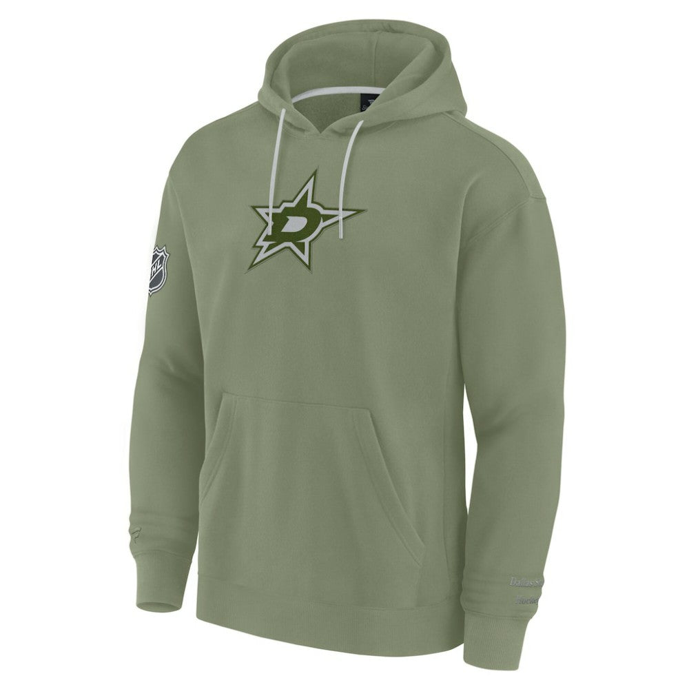 NHL Olive Dallas Stars Fanatics Elements Pace Pullover Hoodie