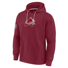 NHL Burgundy Colorado Avalanche Fanatics Elements Pace Pullover Hoodie