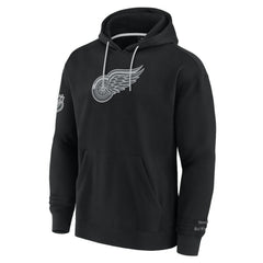 NHL Black Detroit Red Wings Fanatics Elements Pace Pullover Hoodie