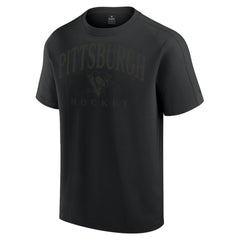 NHL Black Pittsburgh Penguins Fanatics Elements Flex Tri-Blend T-Shirt