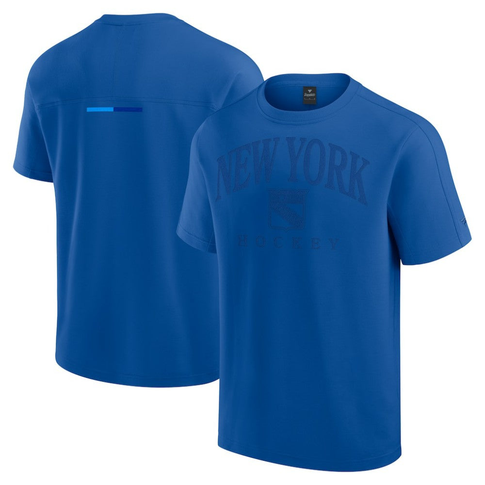 NHL Blue New York Rangers Fanatics Elements Flex Tri-Blend T-Shirt