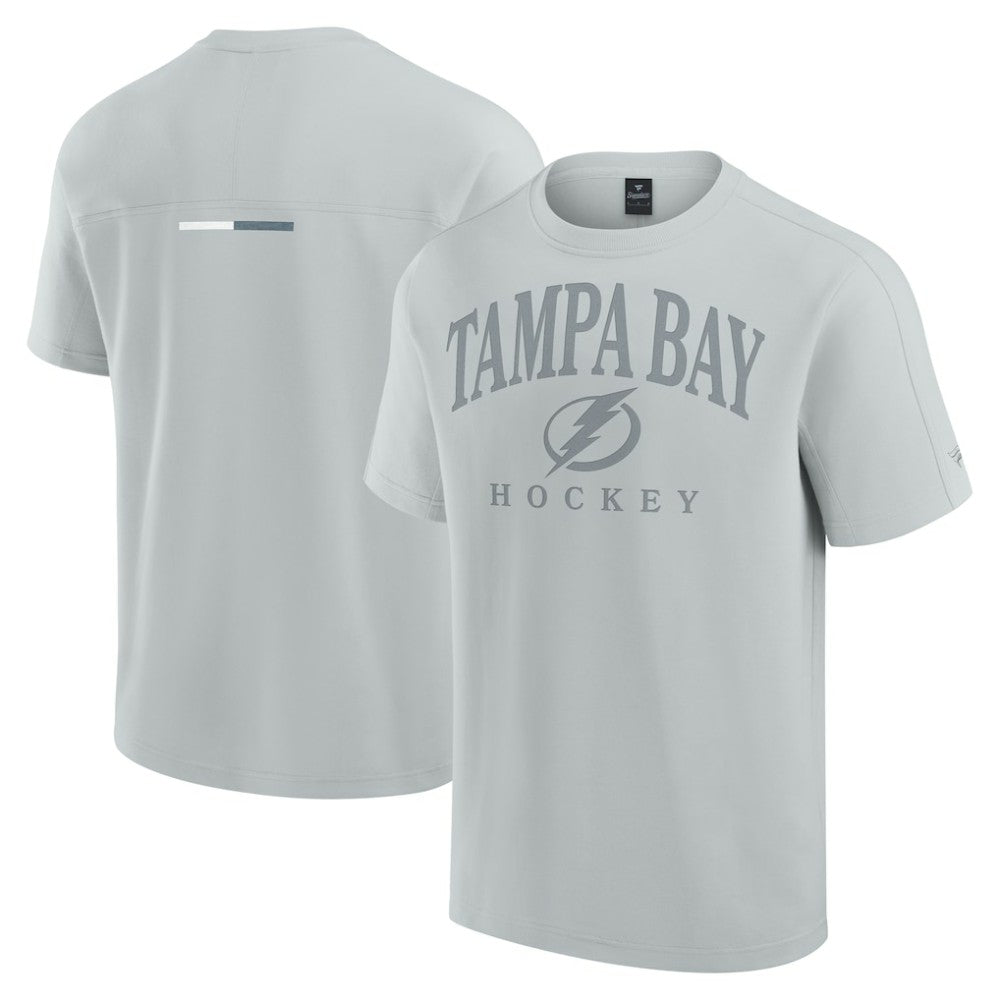 NHL Gray Tampa Bay Lightning Fanatics Elements Flex Tri-Blend T-Shirt