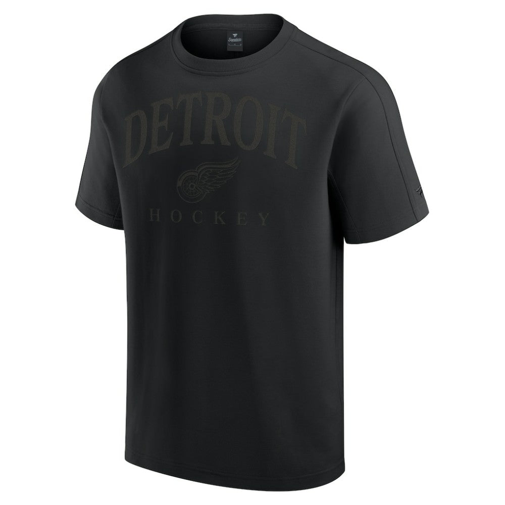 NHL Black Detroit Red Wings Fanatics Elements Flex Tri-Blend T-Shirt