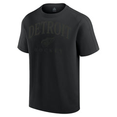 NHL Black Detroit Red Wings Fanatics Elements Flex Tri-Blend T-Shirt