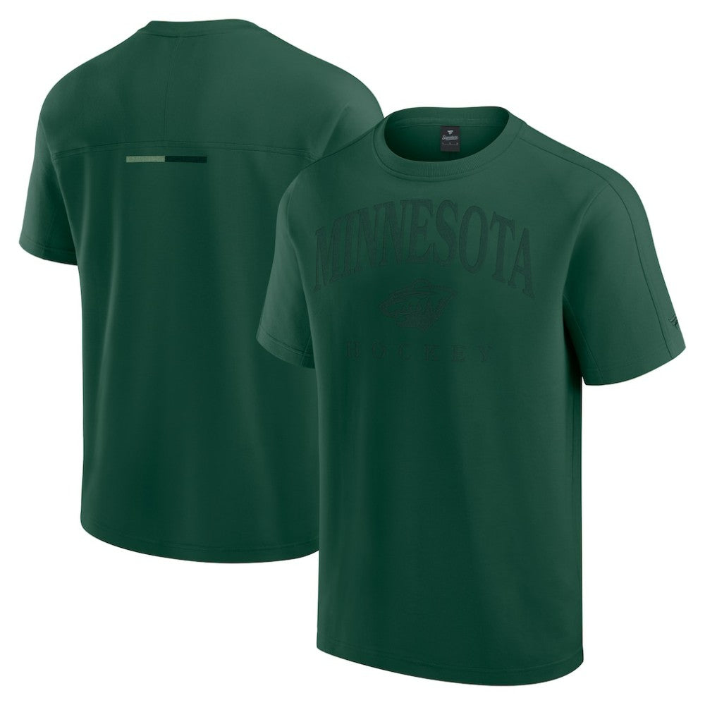 NHL Green Minnesota Wild Fanatics Elements Flex Tri-Blend T-Shirt
