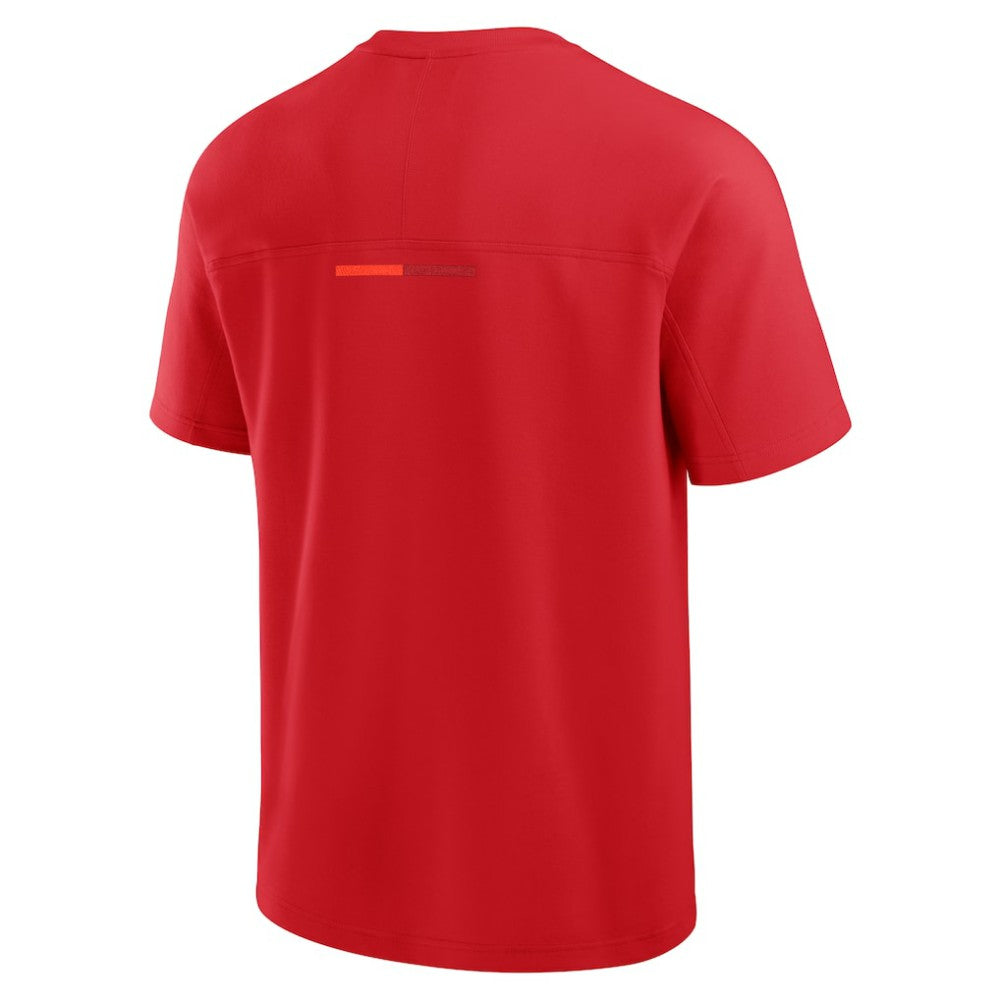 NHL Red Carolina Hurricanes Fanatics Elements Flex Tri-Blend T-Shirt