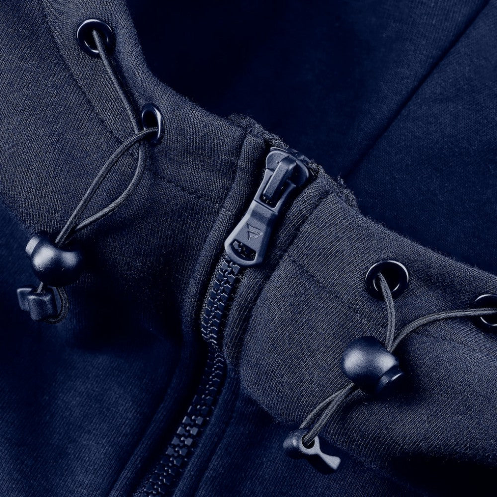 NHL Navy Seattle Kraken Fanatics Elements Tonal Primary Tri-Blend Full-Zip Hoodie