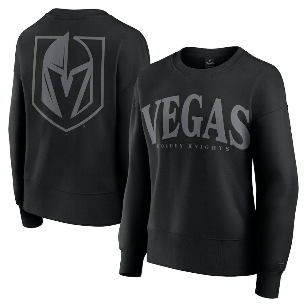 NHL Black Vegas Golden Knights Fanatics Women's Elements Flow Pullover Sweatshirt
