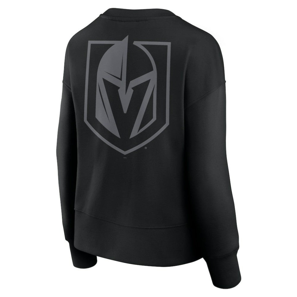 NHL Black Vegas Golden Knights Fanatics Women's Elements Flow Pullover Sweatshirt
