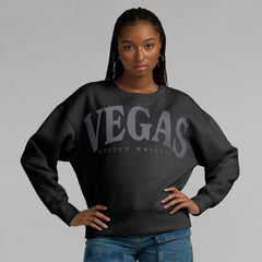 NHL Black Vegas Golden Knights Fanatics Women's Elements Flow Pullover Sweatshirt
