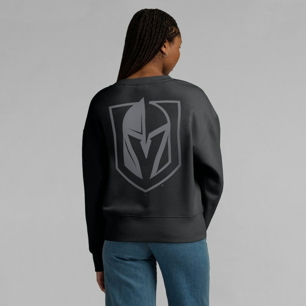 NHL Black Vegas Golden Knights Fanatics Women's Elements Flow Pullover Sweatshirt