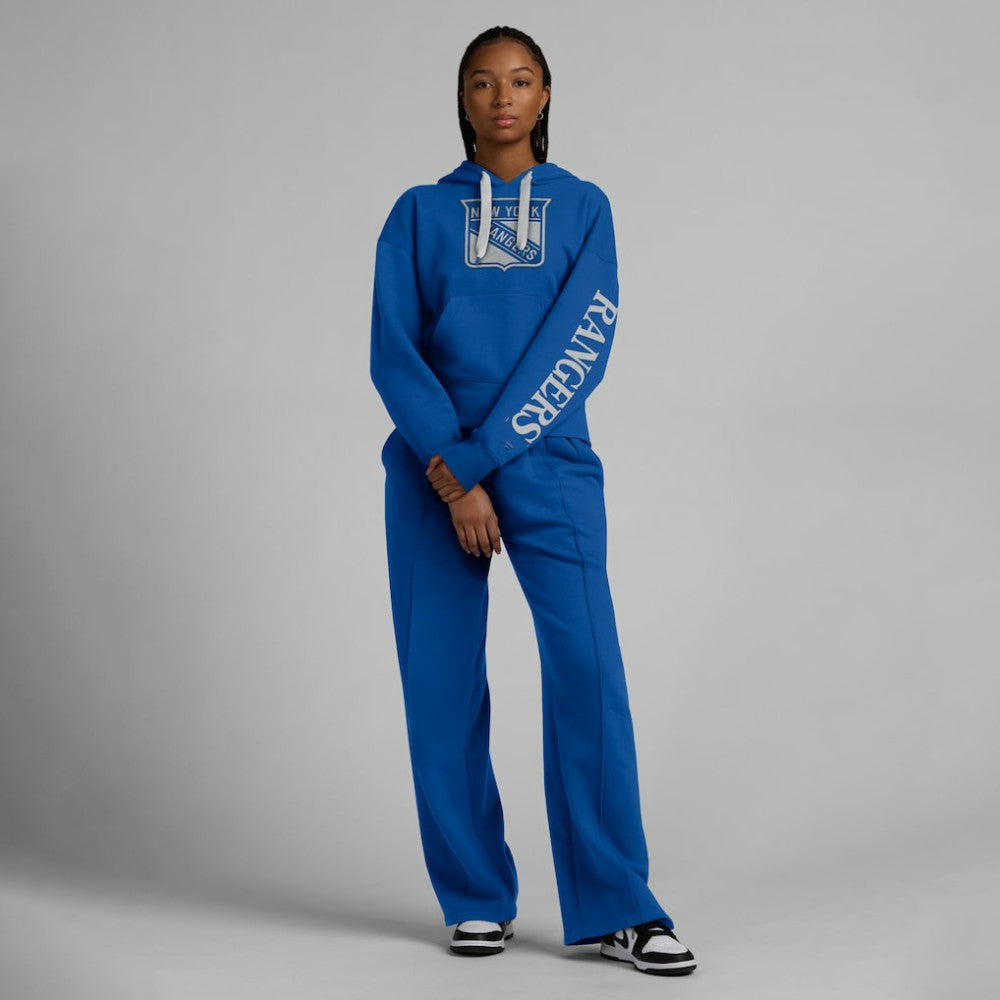 NHL Blue New York Rangers Fanatics Women's Elements Next Pullover Hoodie