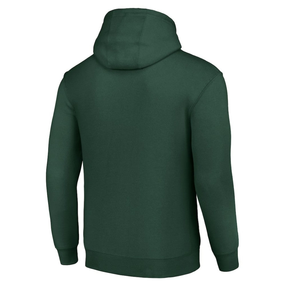 NHL Green Dallas Stars Starter Color Scratch Fleece Pullover Hoodie