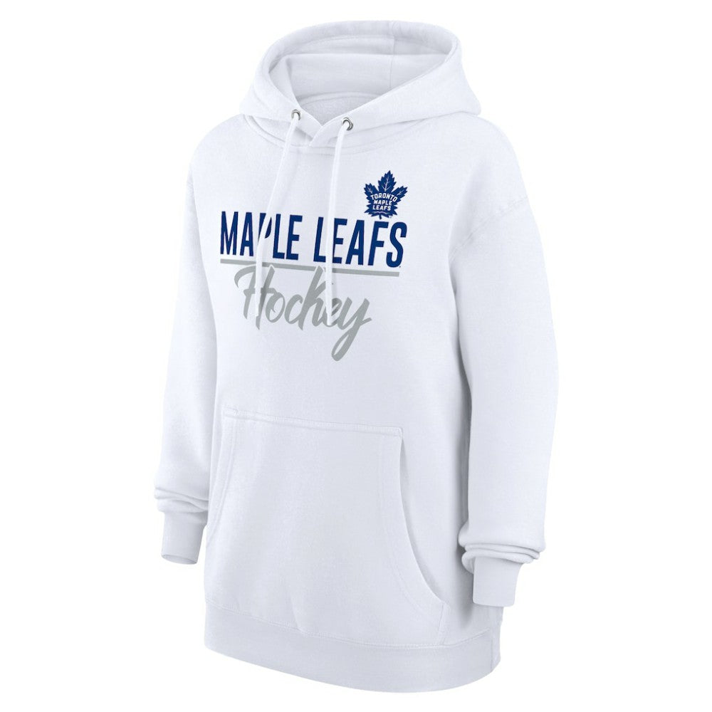 NHL White Toronto Maple Leafs G-III 4Her by Carl Banks Women's Team Fleece Pullover Hoodie