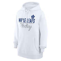NHL White Toronto Maple Leafs G-III 4Her by Carl Banks Women's Team Fleece Pullover Hoodie
