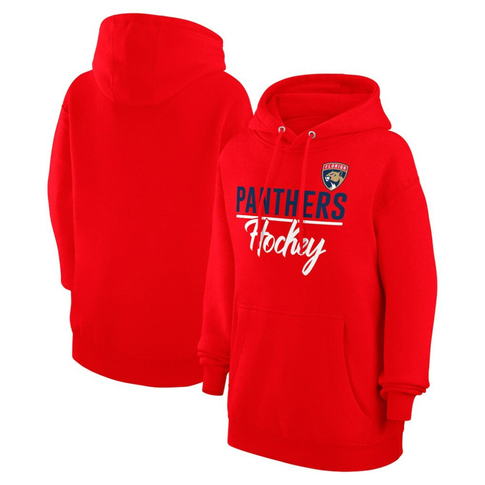 NHL Red Florida Panthers G-III 4Her by Carl Banks Women's Team Fleece Pullover Hoodie