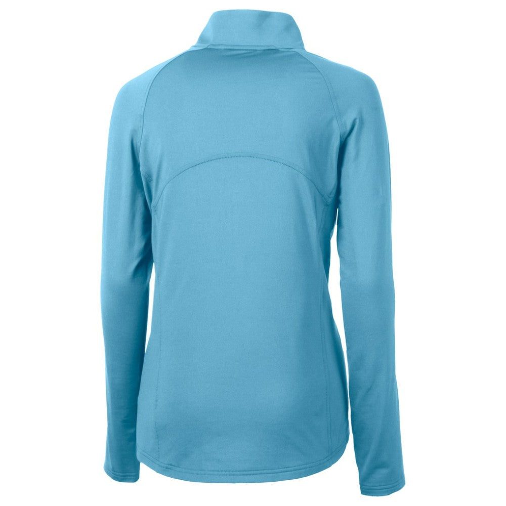 MLB Chicago Cubs Cutter & Buck Women's City Connect Adapt Eco Knit Recycled Half-Zip Pullover Top