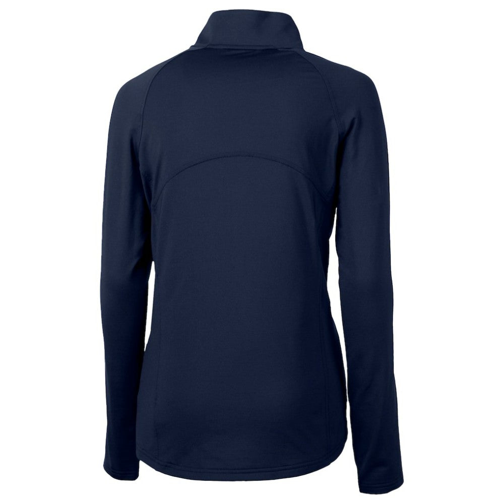MLB Chicago Cubs Cutter & Buck Women's City Connect Adapt Eco Knit Recycled Half-Zip Pullover Top
