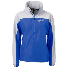 MLB Los Angeles Dodgers Cutter & Buck Women's City Connect Charter Eco Recycled Half-Zip Anorak Jacket