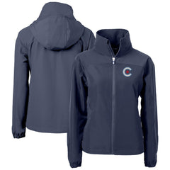 MLB Chicago Cubs Cutter & Buck Women's City Connect Charter Eco Recycled Full-Zip Jacket