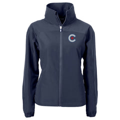 MLB Chicago Cubs Cutter & Buck Women's City Connect Charter Eco Recycled Full-Zip Jacket