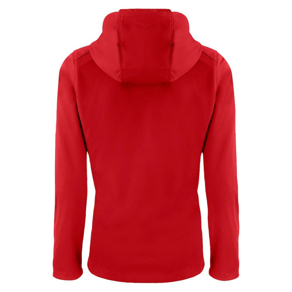 MLB Los Angeles Angels Cutter & Buck Women's City Connect Evoke Eco Softshell Recycled Full-Zip Hoodie Jacket