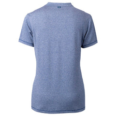 MLB Chicago Cubs Cutter & Buck Women's City Connect Forge Heathered Stretch Blade Top