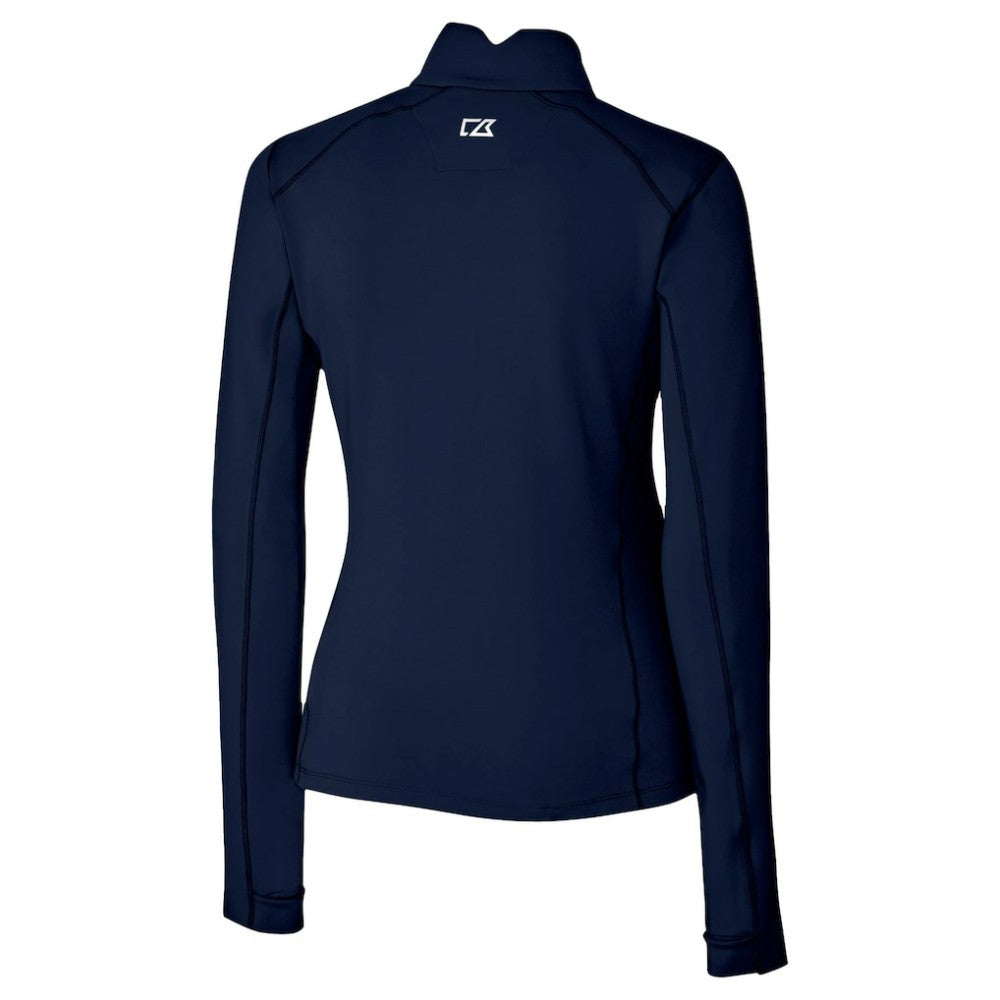 MLB Chicago Cubs Cutter & Buck Women's City Connect Traverse Stretch Quarter-Zip Pullover Top
