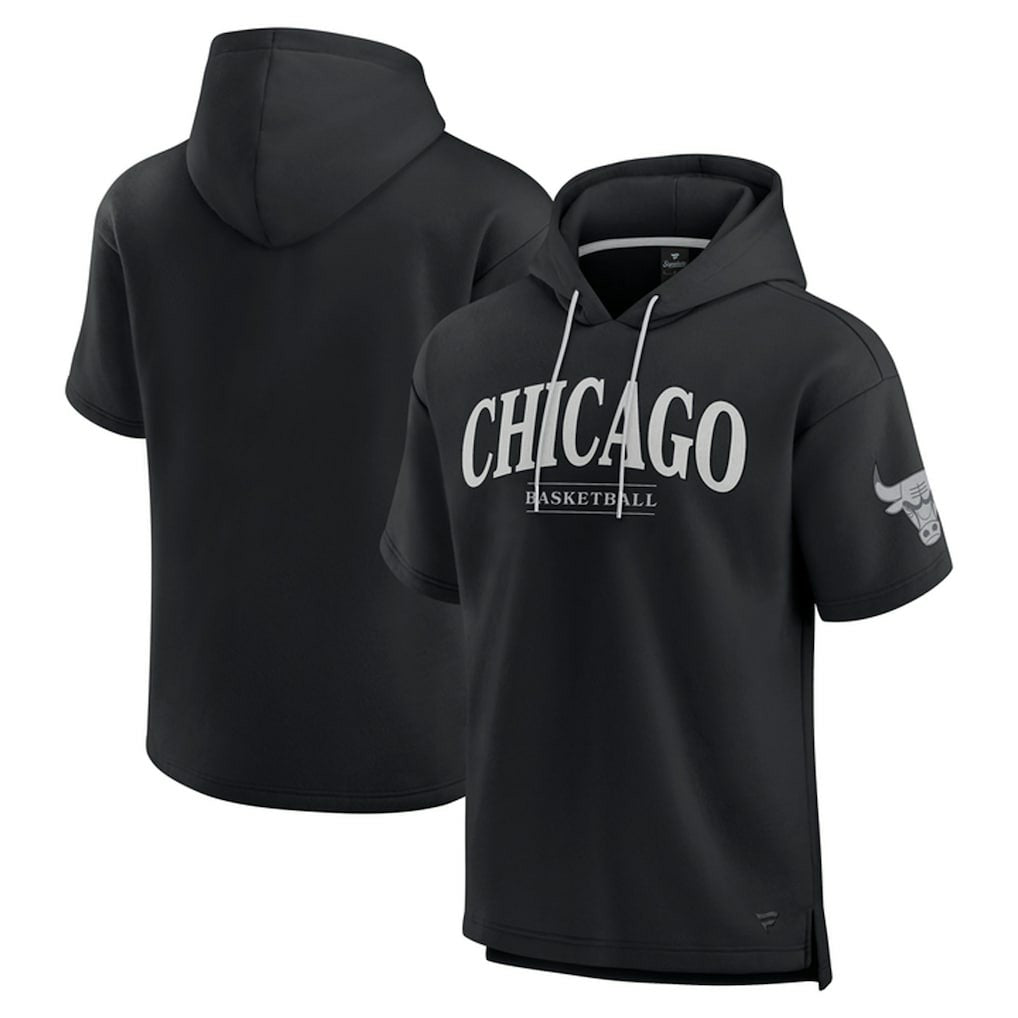 NBA Chicago Bulls Elements Ready Short Sleeve Pullover Hoodie