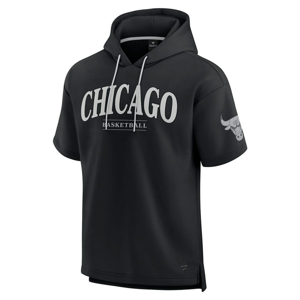 NBA Chicago Bulls Elements Ready Short Sleeve Pullover Hoodie