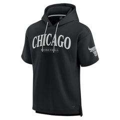 NBA Chicago Bulls Elements Ready Short Sleeve Pullover Hoodie