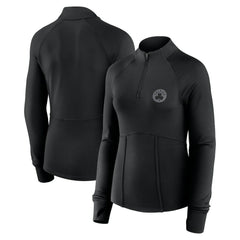 NBA Boston Celtics Women's Elements Match Raglan Quarter-Zip Top
