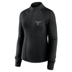 NBA Chicago Bulls Women's Elements Match Raglan Quarter-Zip Top sale