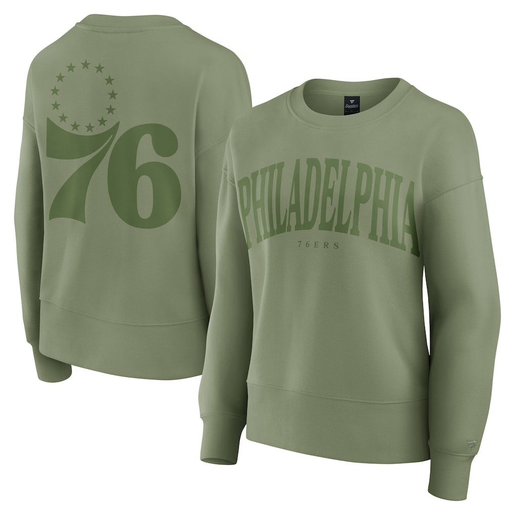 NBA Philadelphia 76ers Women's Elements Flow Pullover Sweatshirt