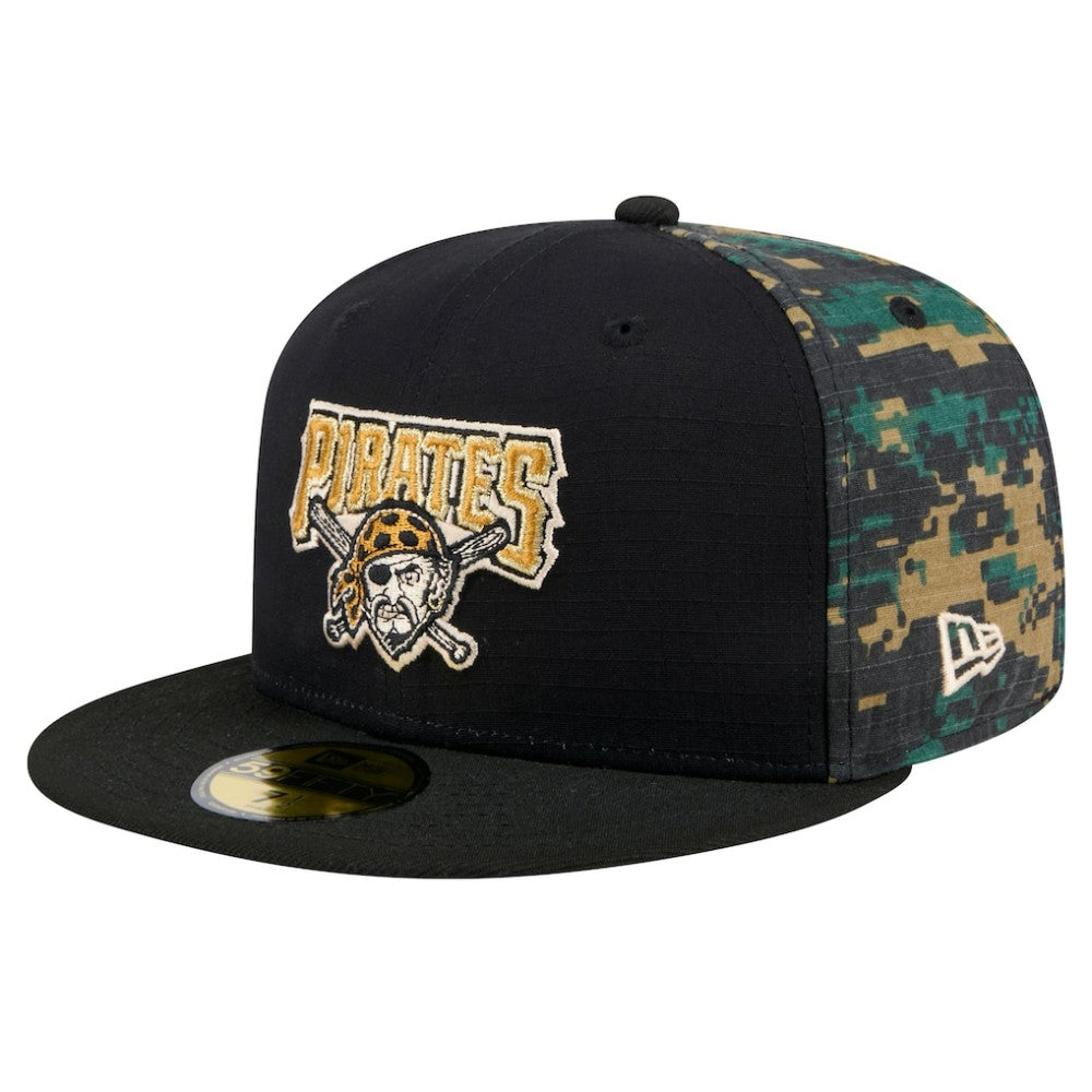 MLB Pittsburgh Pirates New Era Digi Camo 59FIFTY Fitted Hat