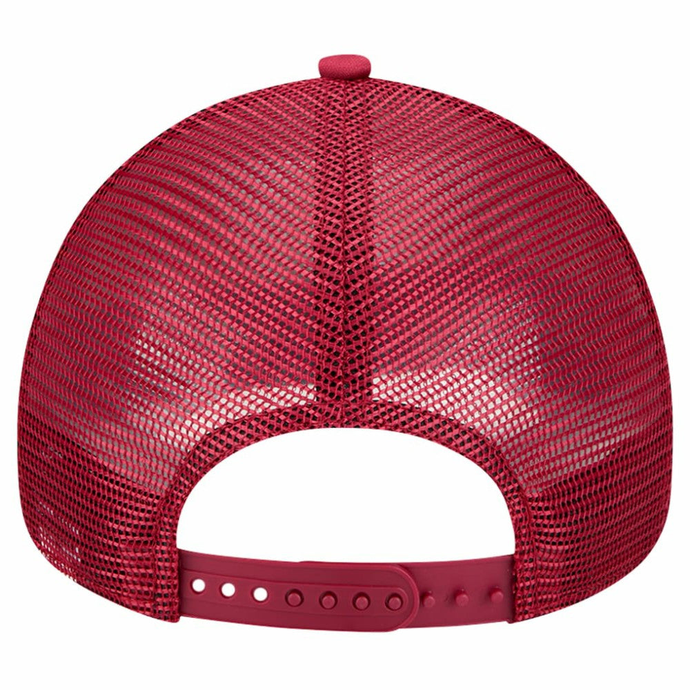 MLB Philadelphia Phillies New Era Retro Wordmark 9FORTY A-Frame Trucker Adjustable Hat