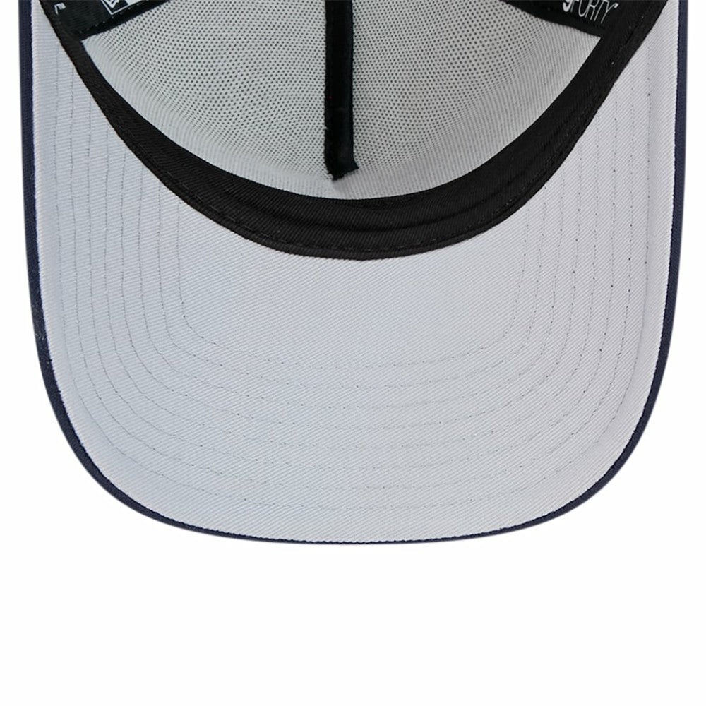 MLB New York Yankees New Era Retro Wordmark 9FORTY A-Frame Trucker Adjustable Hat