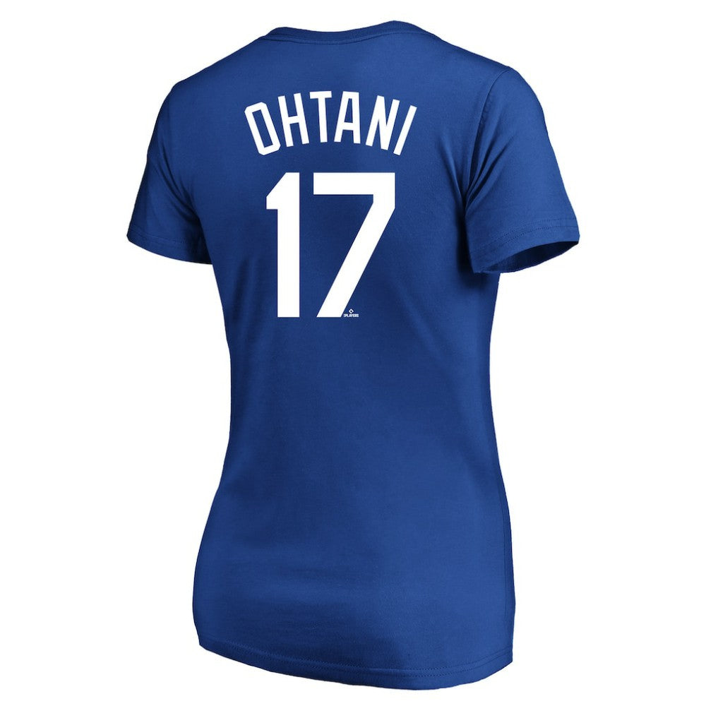MLB Shohei Ohtani Los Angeles Dodgers Fanatics Women's Plus Size Name & Number T-Shirt