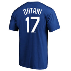 MLB Shohei Ohtani Los Angeles Dodgers Fanatics Big & Tall Name & Number T-Shirt