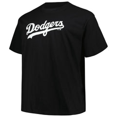 MLB Shohei Ohtani Los Angeles Dodgers Profile Big & Tall Name & Number T-Shirt