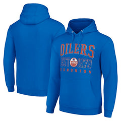 NHL Royal Edmonton Oilers Starter Retro Graphic Pullover Hoodie