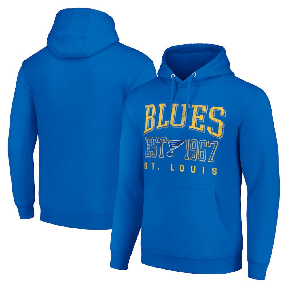 NHL Royal St. Louis Blues Starter Retro Graphic Pullover Hoodie