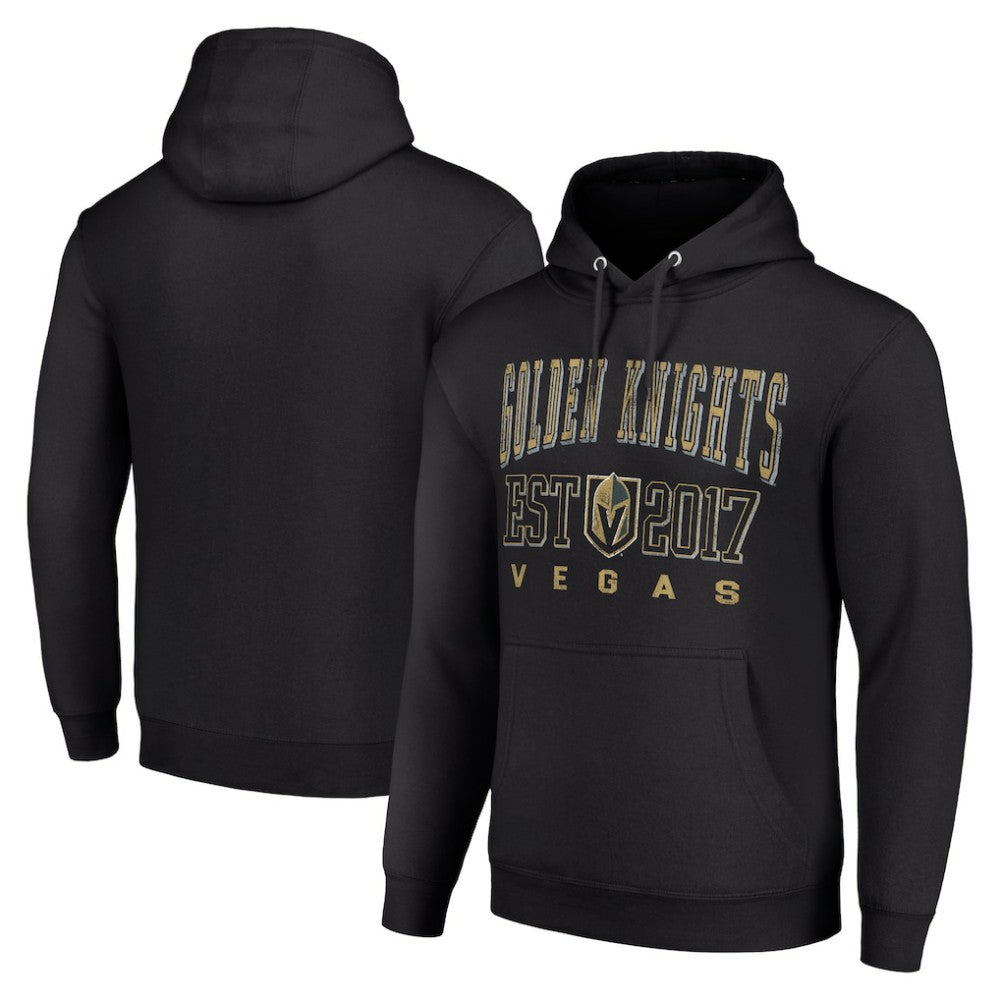 NHL Black Vegas Golden Knights Starter Graphic Pullover Hoodie