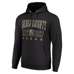 NHL Black Vegas Golden Knights Starter Graphic Pullover Hoodie