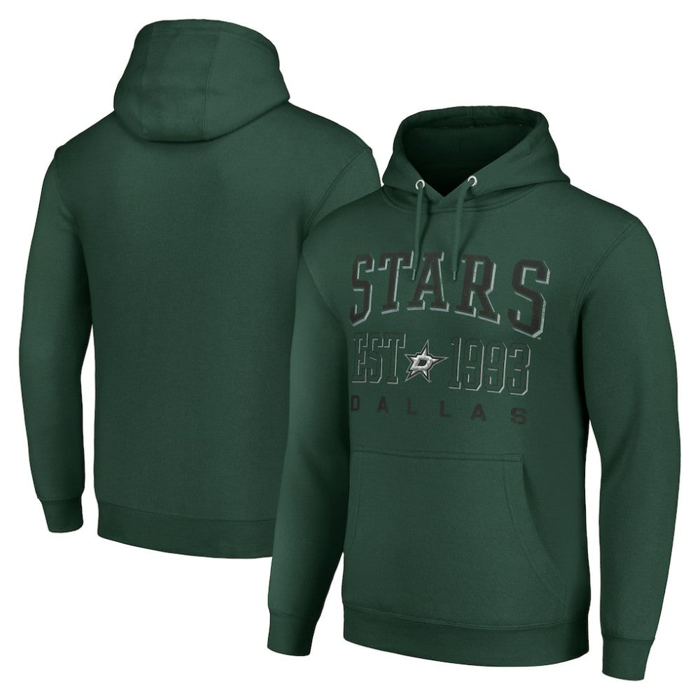 NHL Green Dallas Stars Starter Graphic Pullover Hoodie
